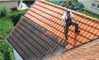 Nettoyage de toiture